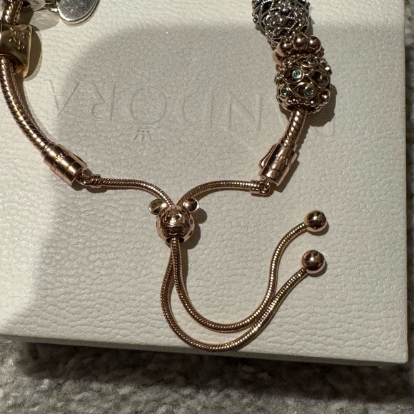 Pandora Disney Parks Exclusive slide bracelet in pandora rose gold. - Picture 8 of 12